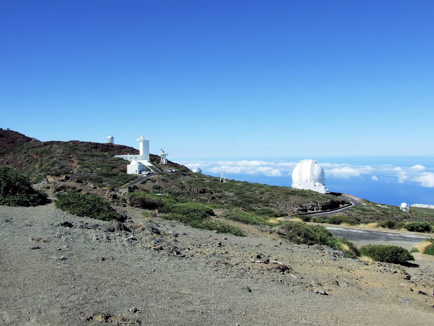 Observatorien auf dem Roque de los Muchachos