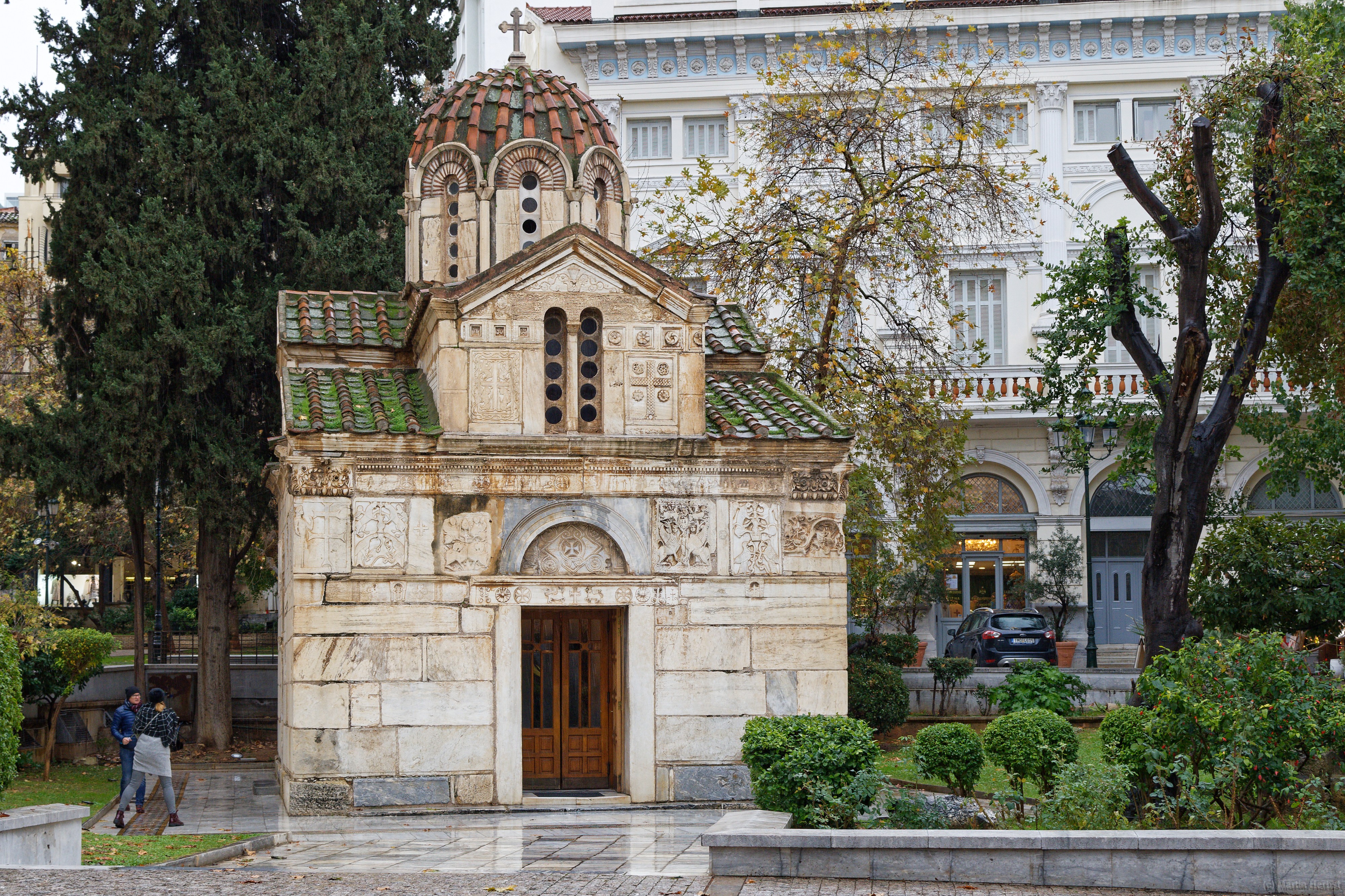 Panagia Gorgoepikoos Byzantinische Kirche aus dem 12. oder 13. Jahrhundert
