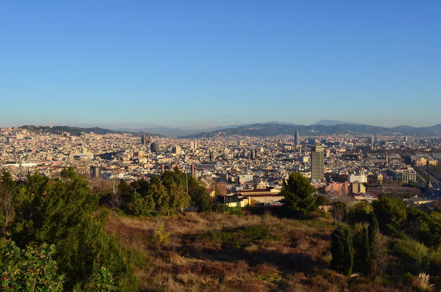 Blick vom Montjuïc
