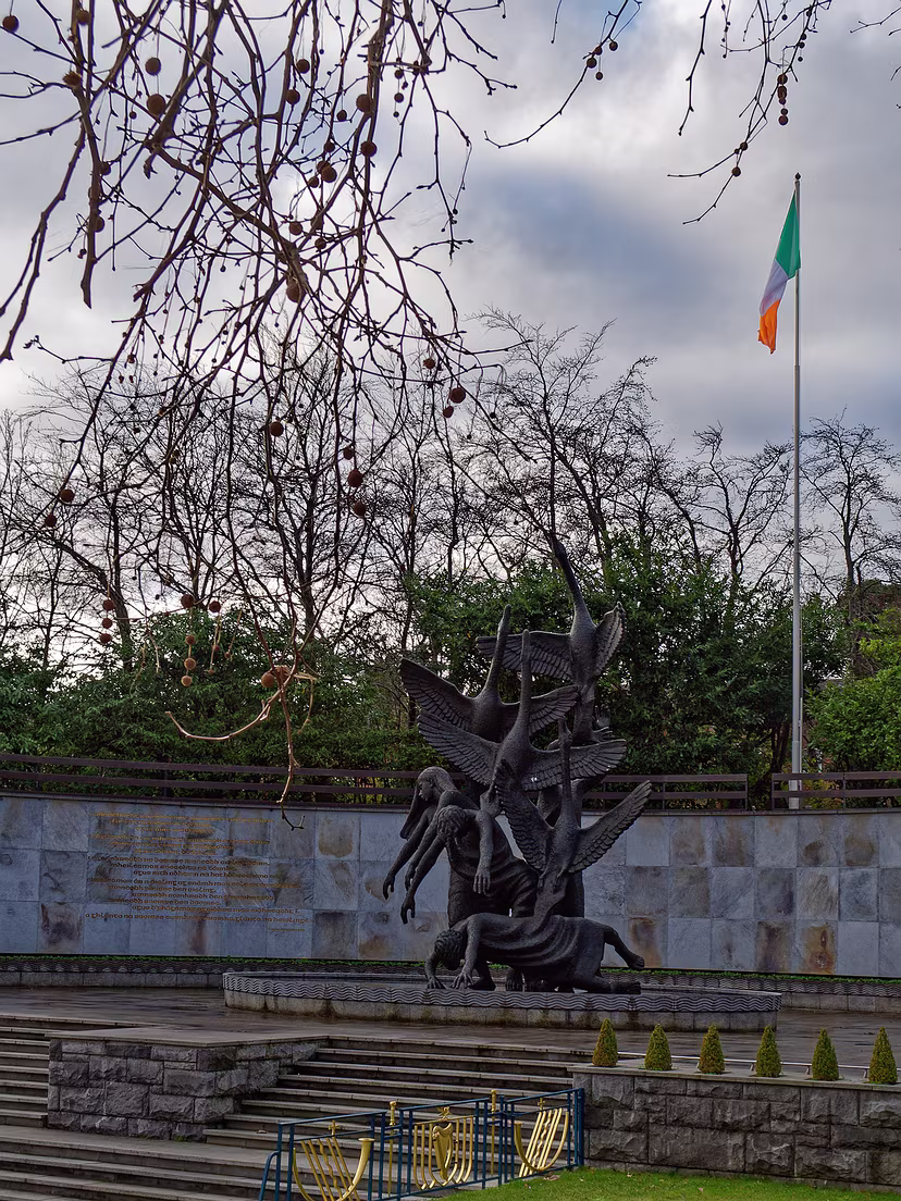 Skulptur "Children of Lir"