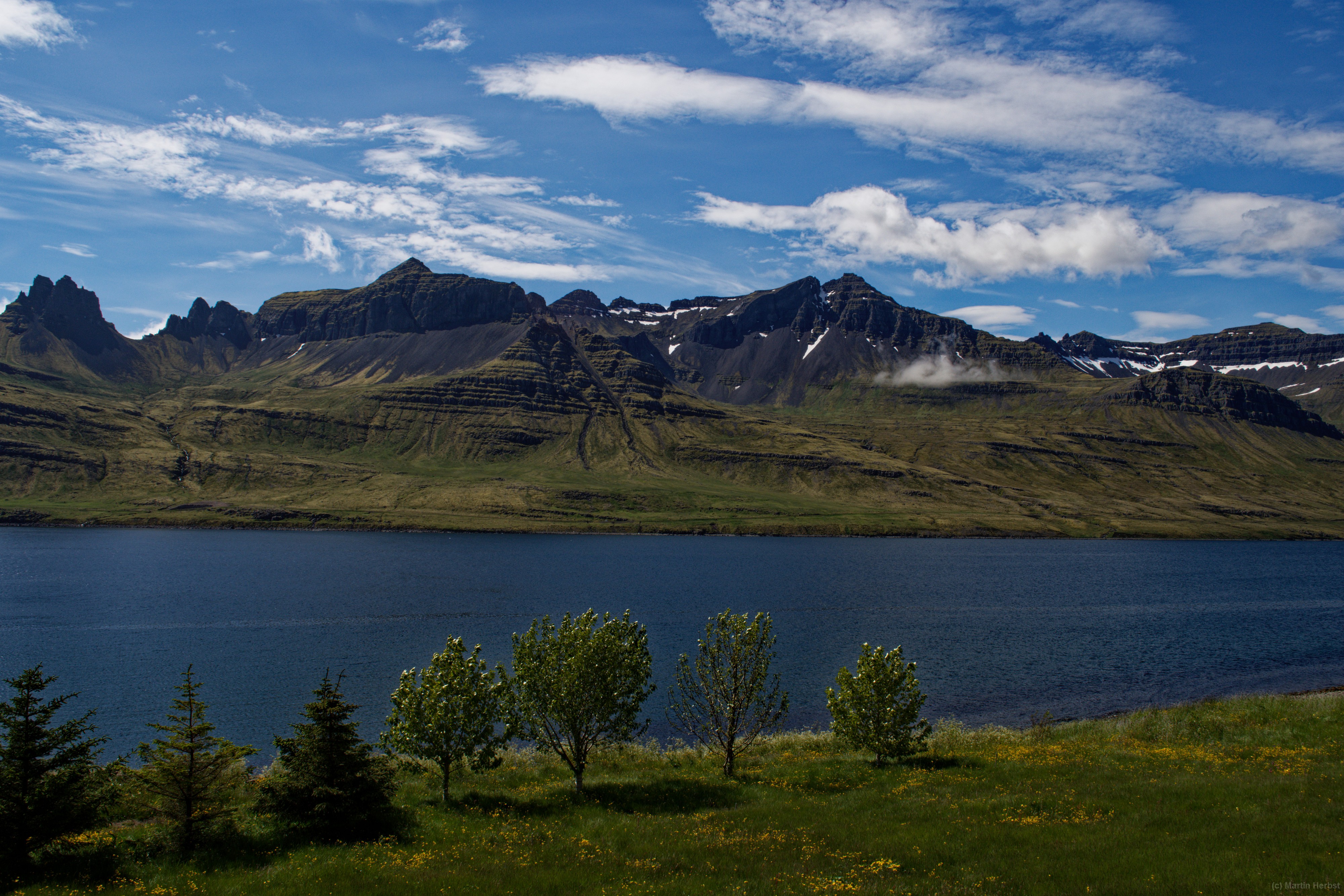 Blick in den Stöðvarfjörður 