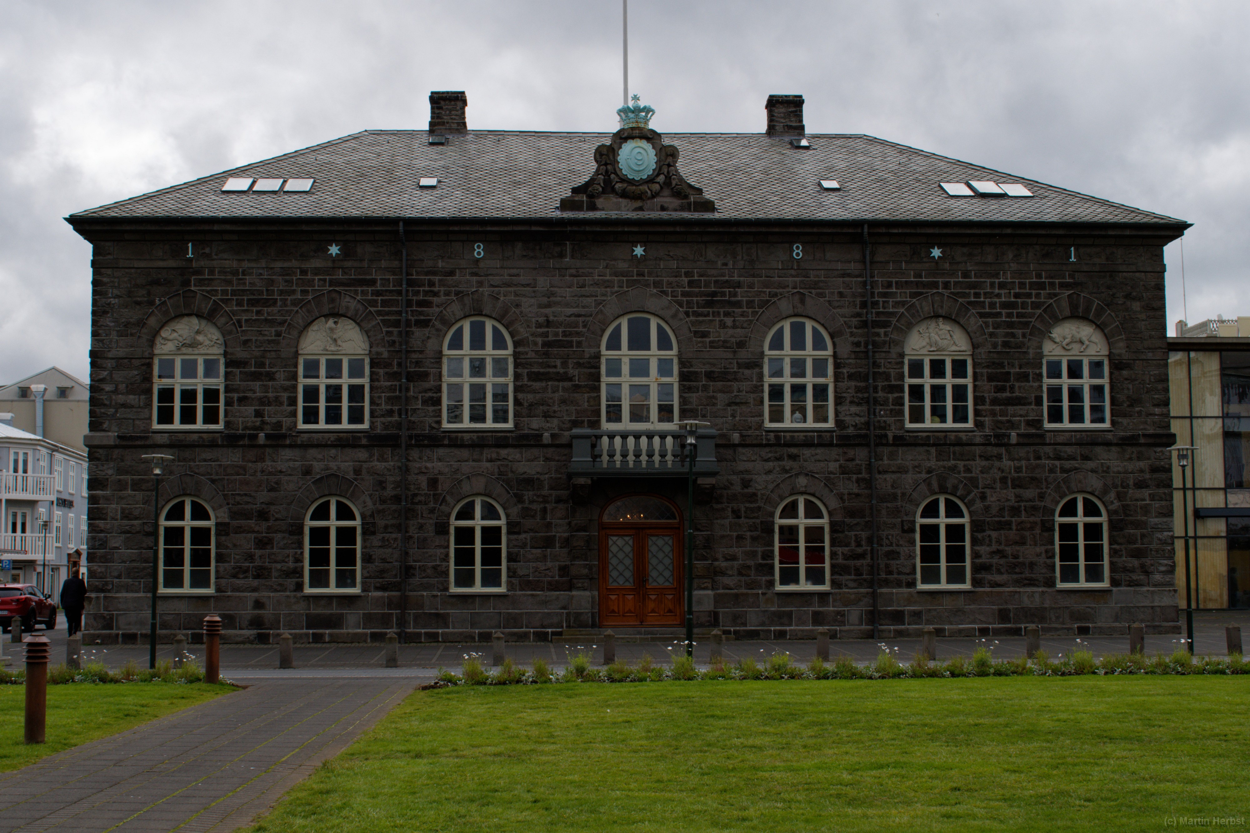 Reykjavik - Parlamentsgebäude 