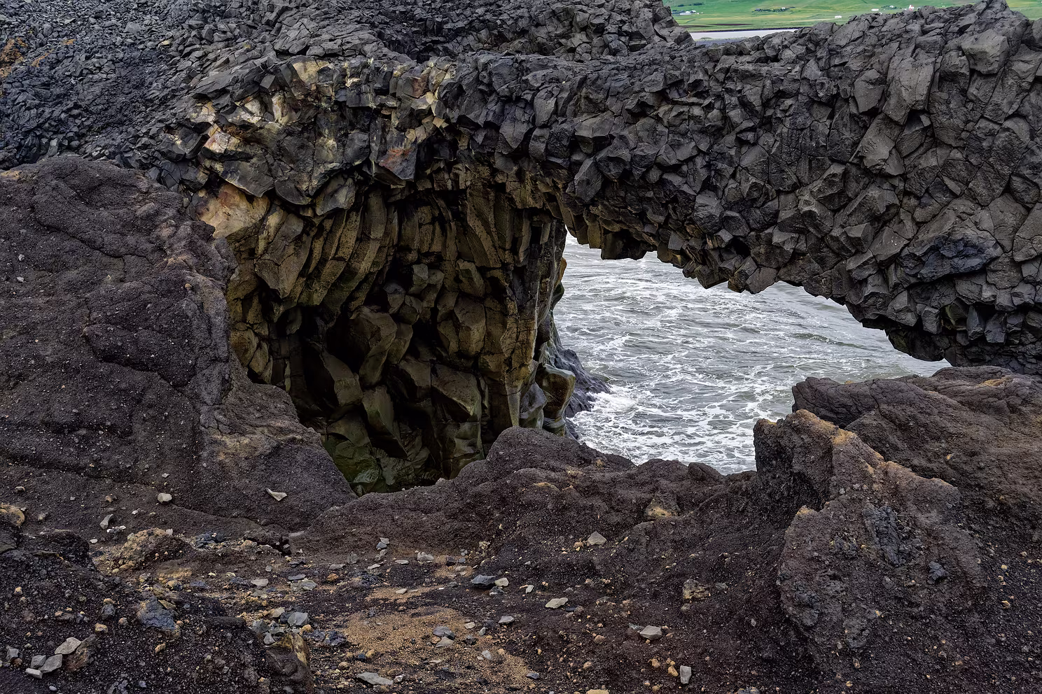 Meer südlich der Halbinsel Dyrhólaey
