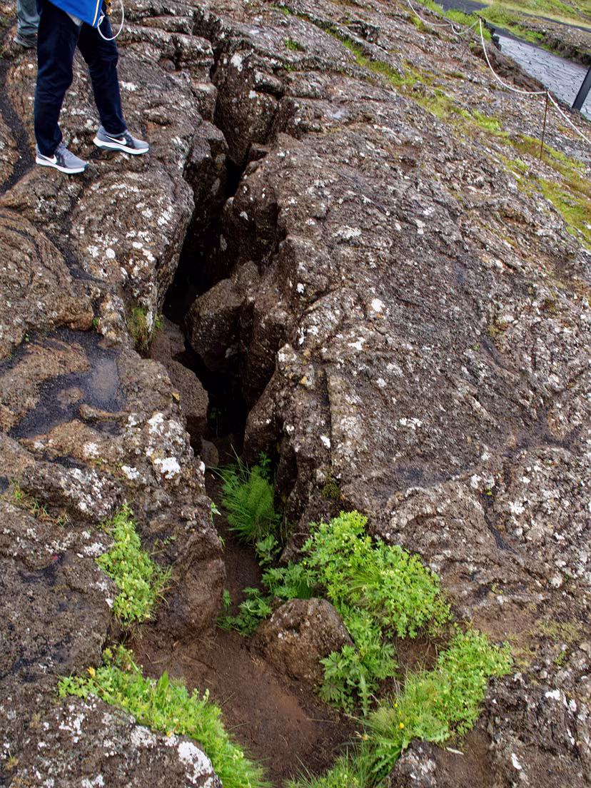 Þingvellir Nationalpark - Grabenbruch