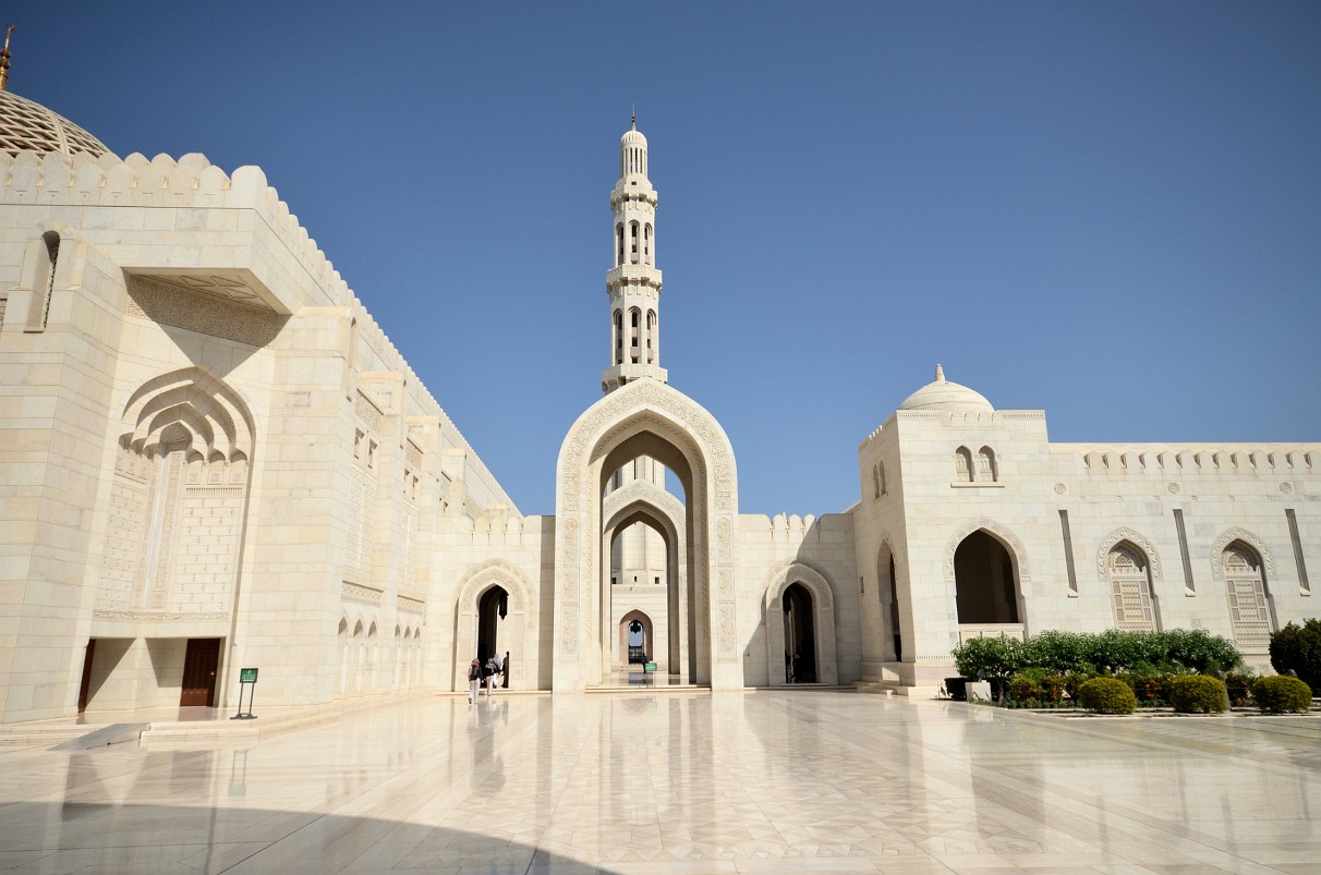 Maskat - Sultan Qaboos-Moschee