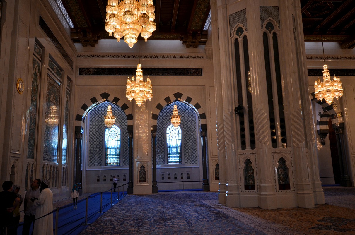 Maskat - Sultan Qaboos-Moschee