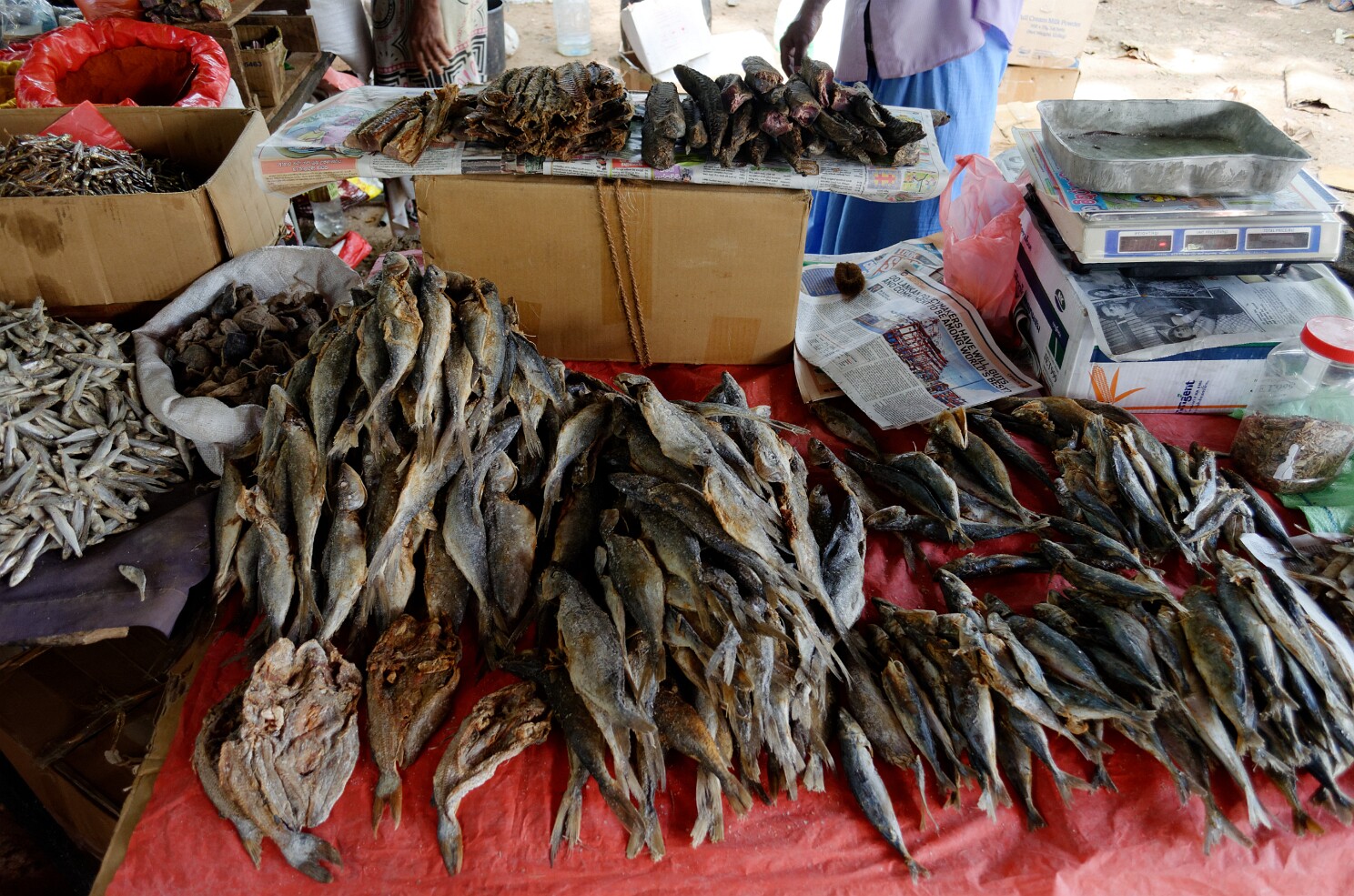 Markt in Padiyatalawa