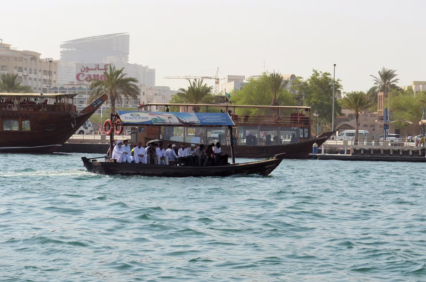 Dubai - Wassertaxi auf dem Creek