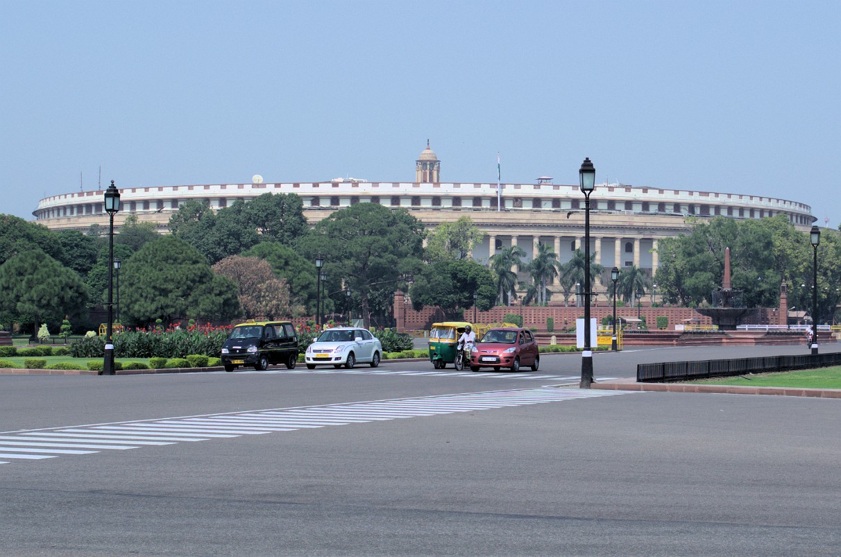 New Delhi - Parlamentsgebäude