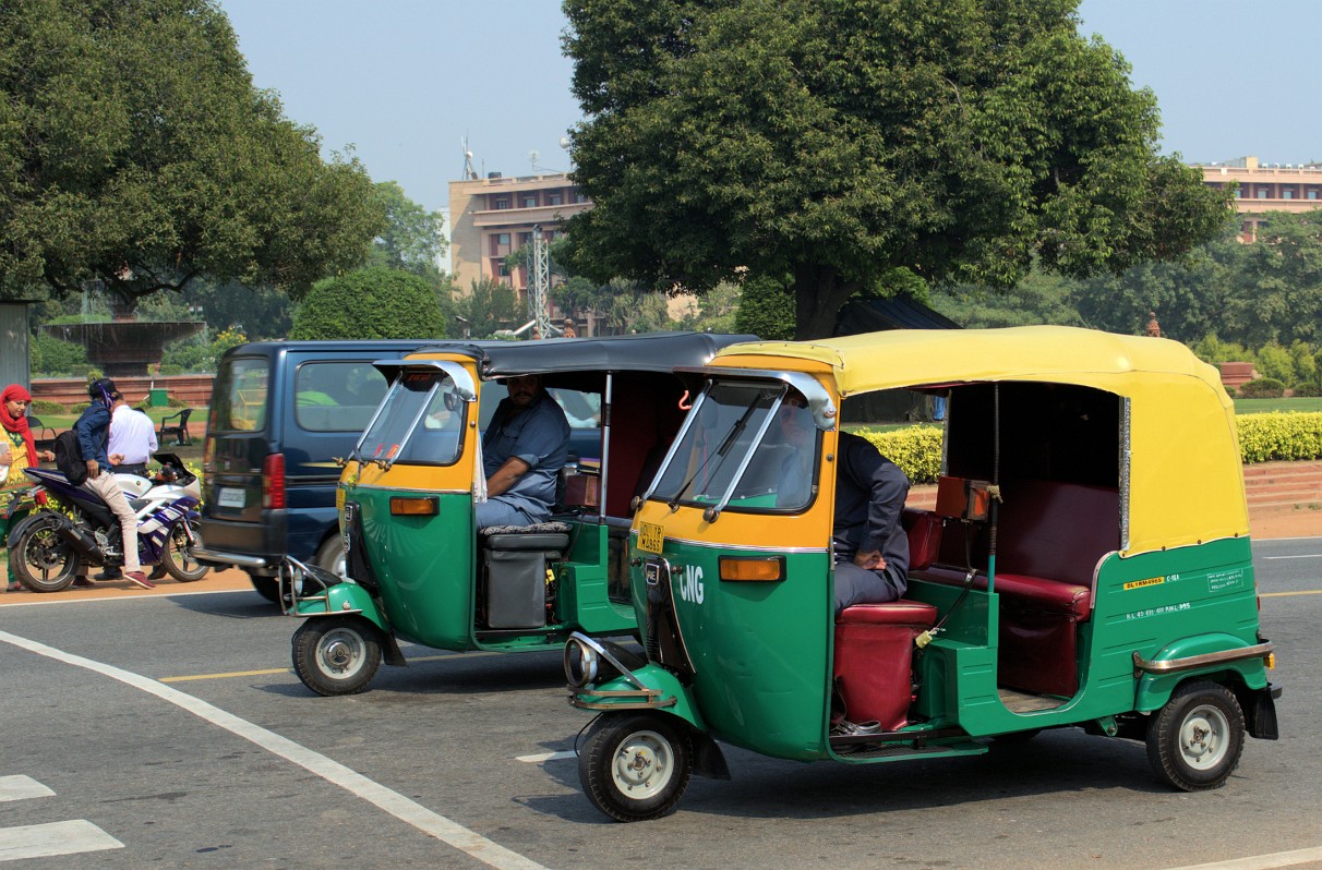 New Delhi - Motorrikschas