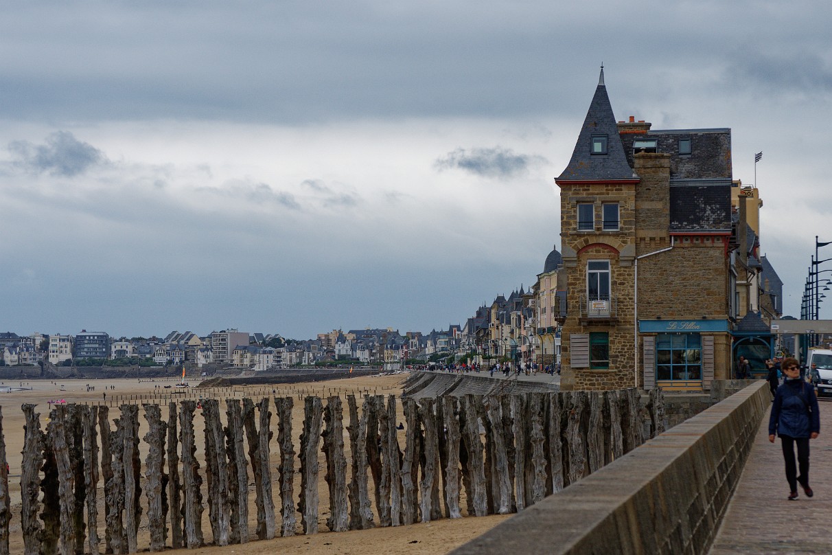 Saint Malo - Strand von Sillon