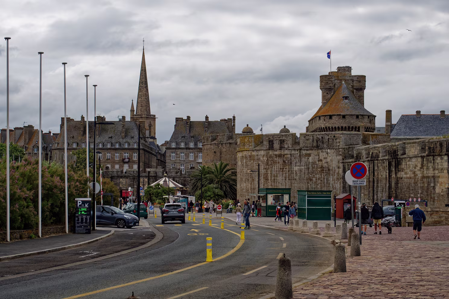 Saint-Malo - Blick auf die Altstadt