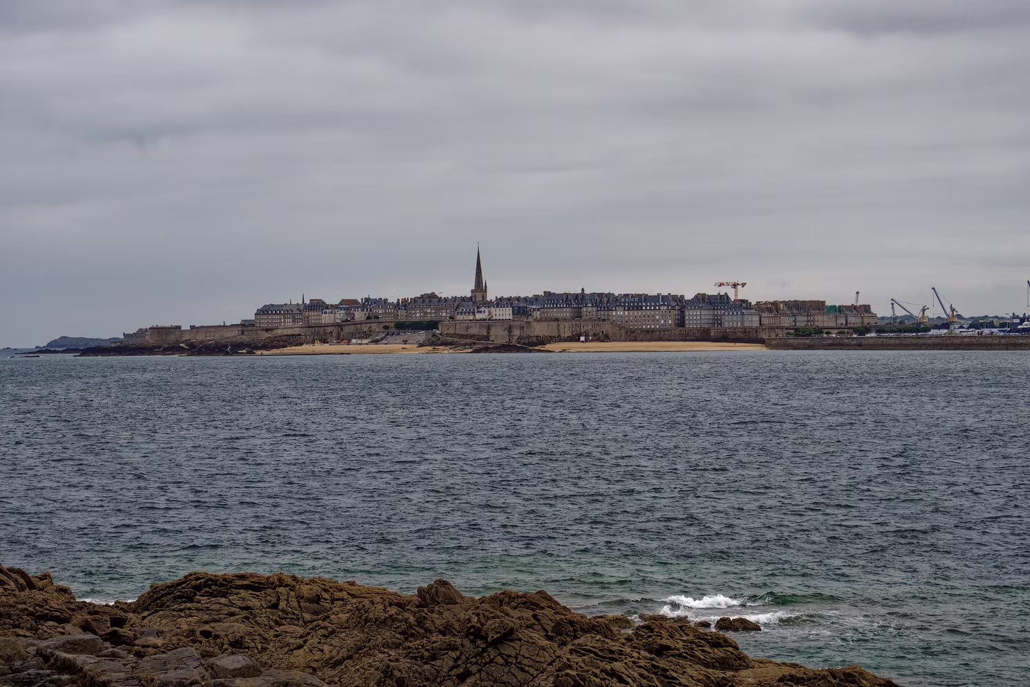 Dinard - Blick auf St. Malo