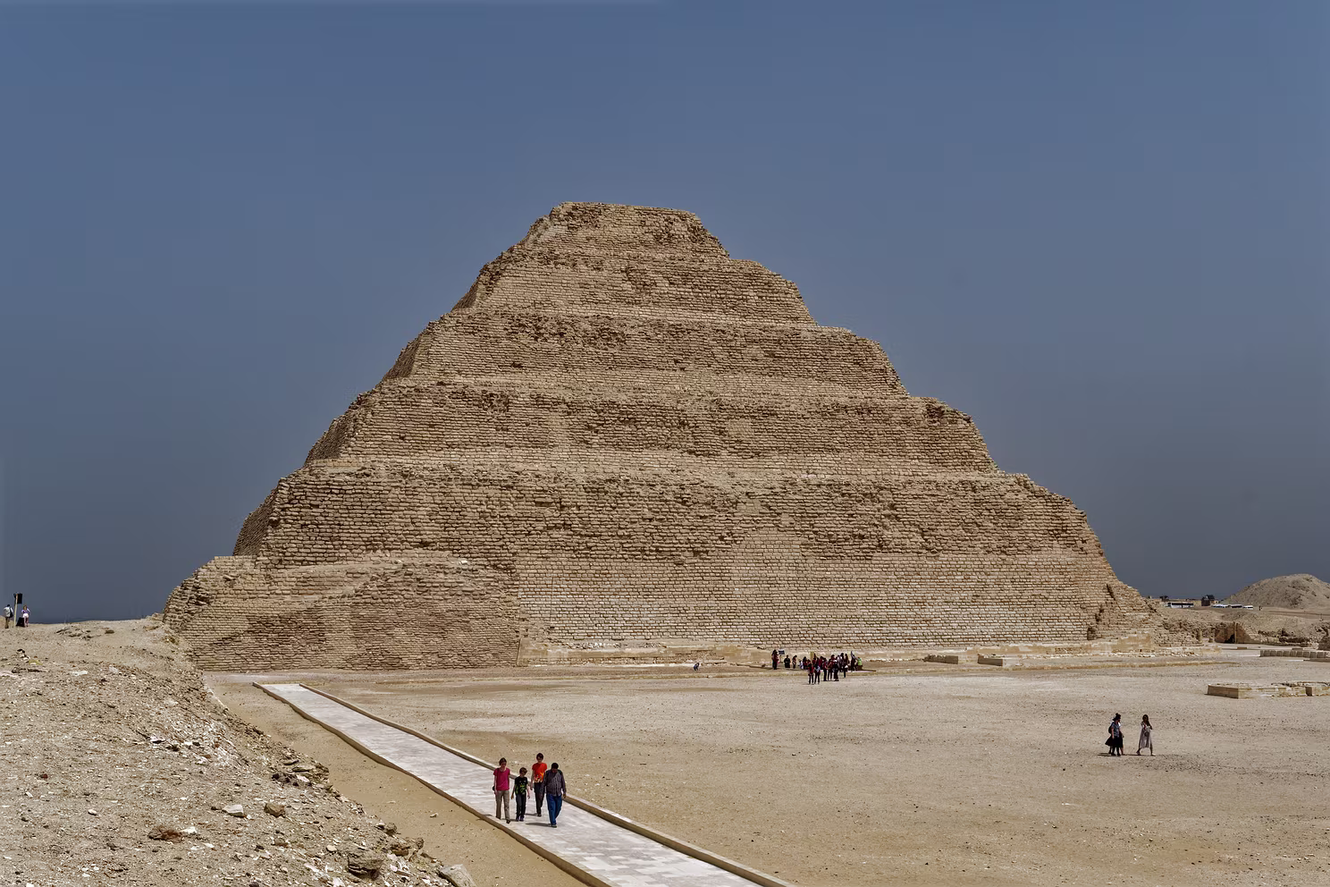 Sakkara - Stufenpyramide des Djoser