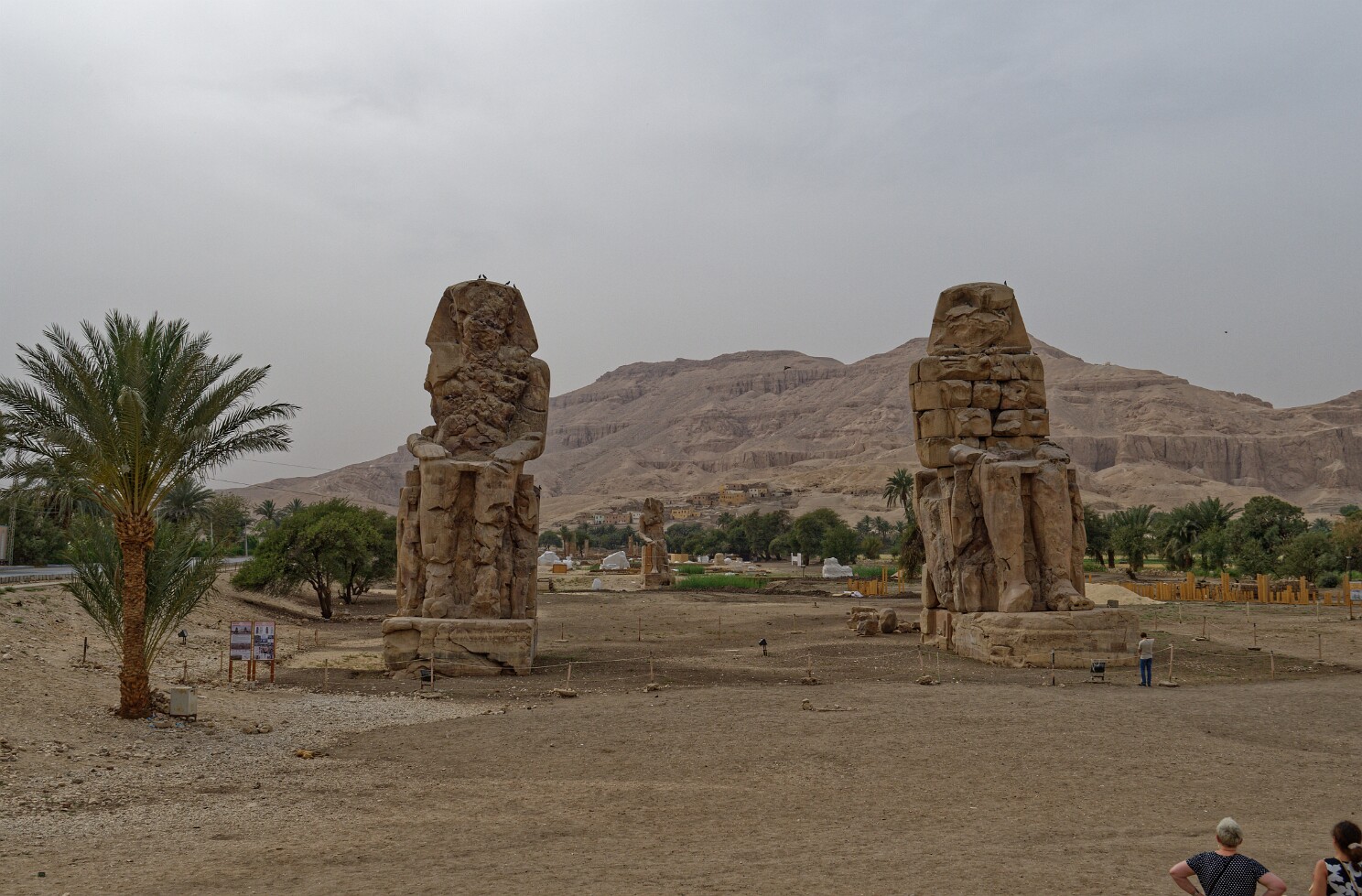 Theben-West - Memnonkolosse