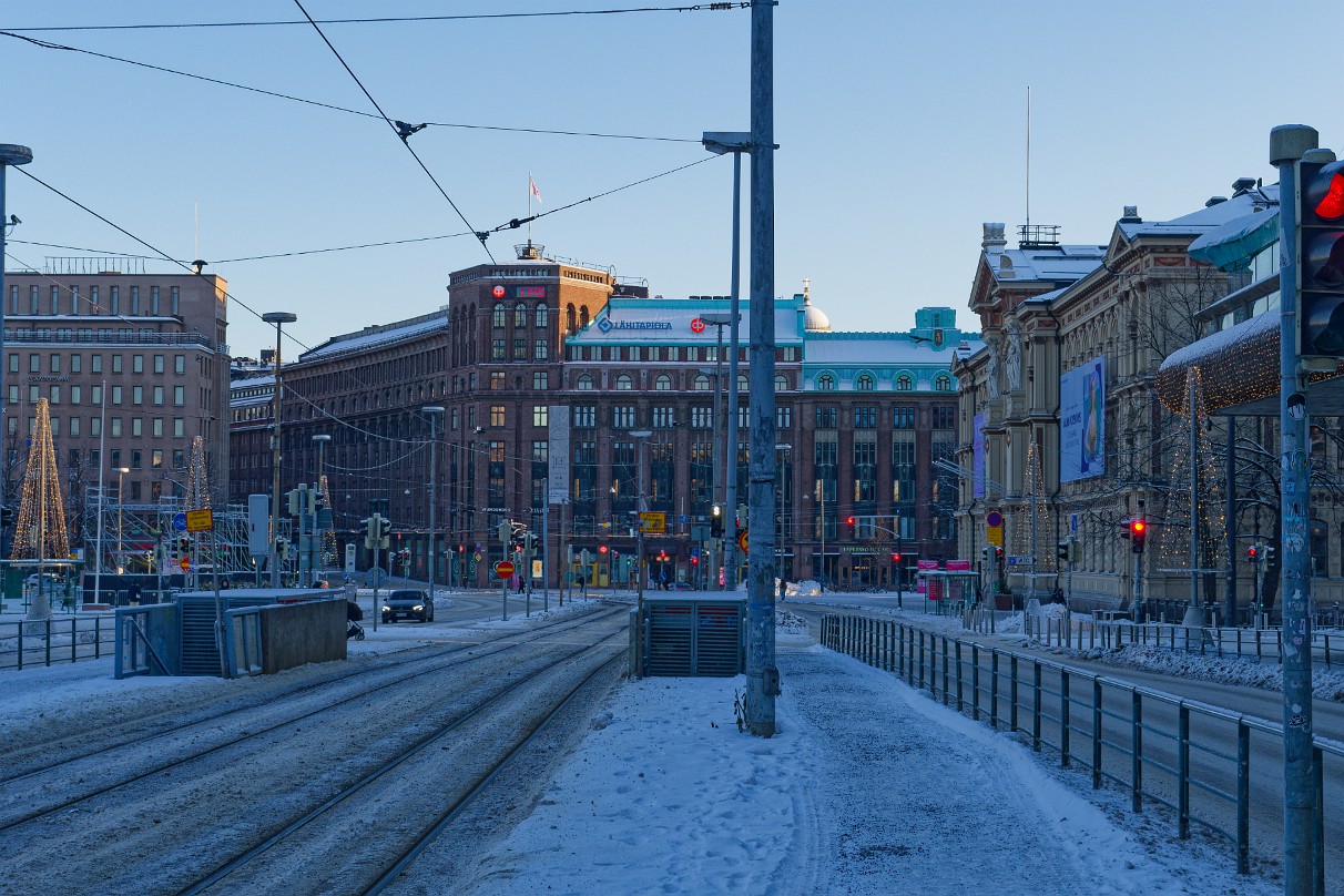 Helsinki - Bahnhofsvorplatz
