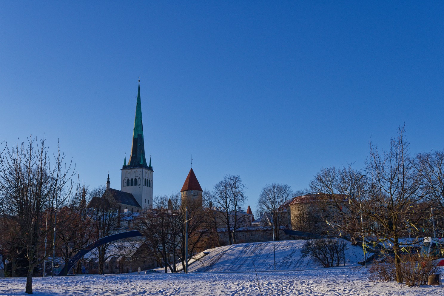 Talinn - Blick auf die Altstadt