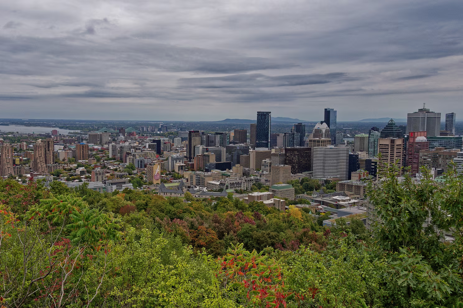 Montreal - Blick vom Mont Royal