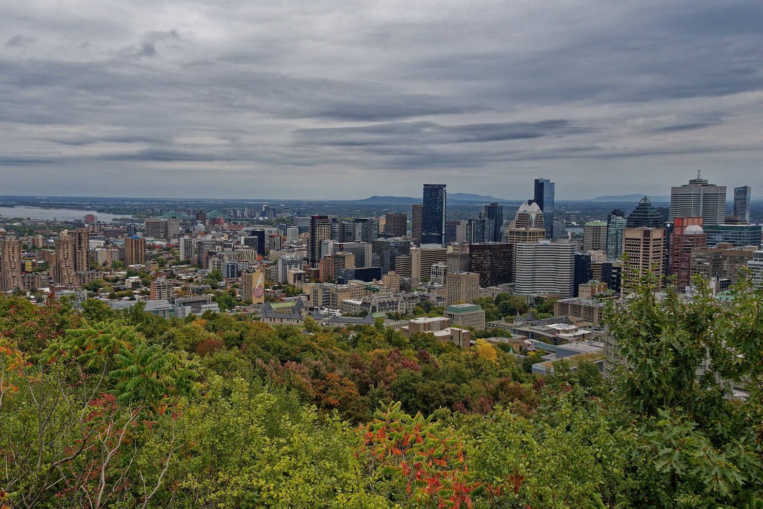 Montreal - Blick vom Mont Royal