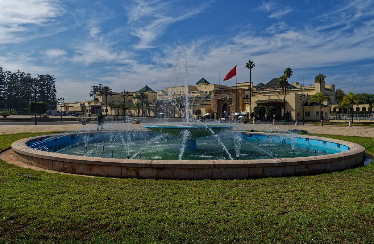 Rabat - Palast des Königs