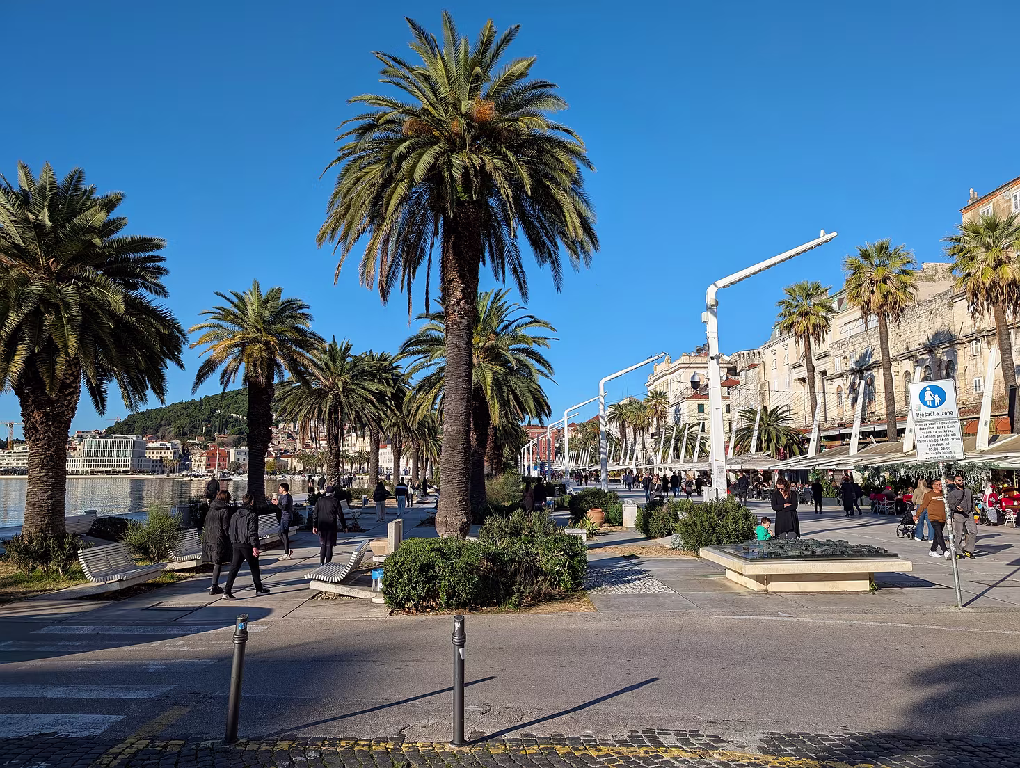 Split - Hafenpromenade