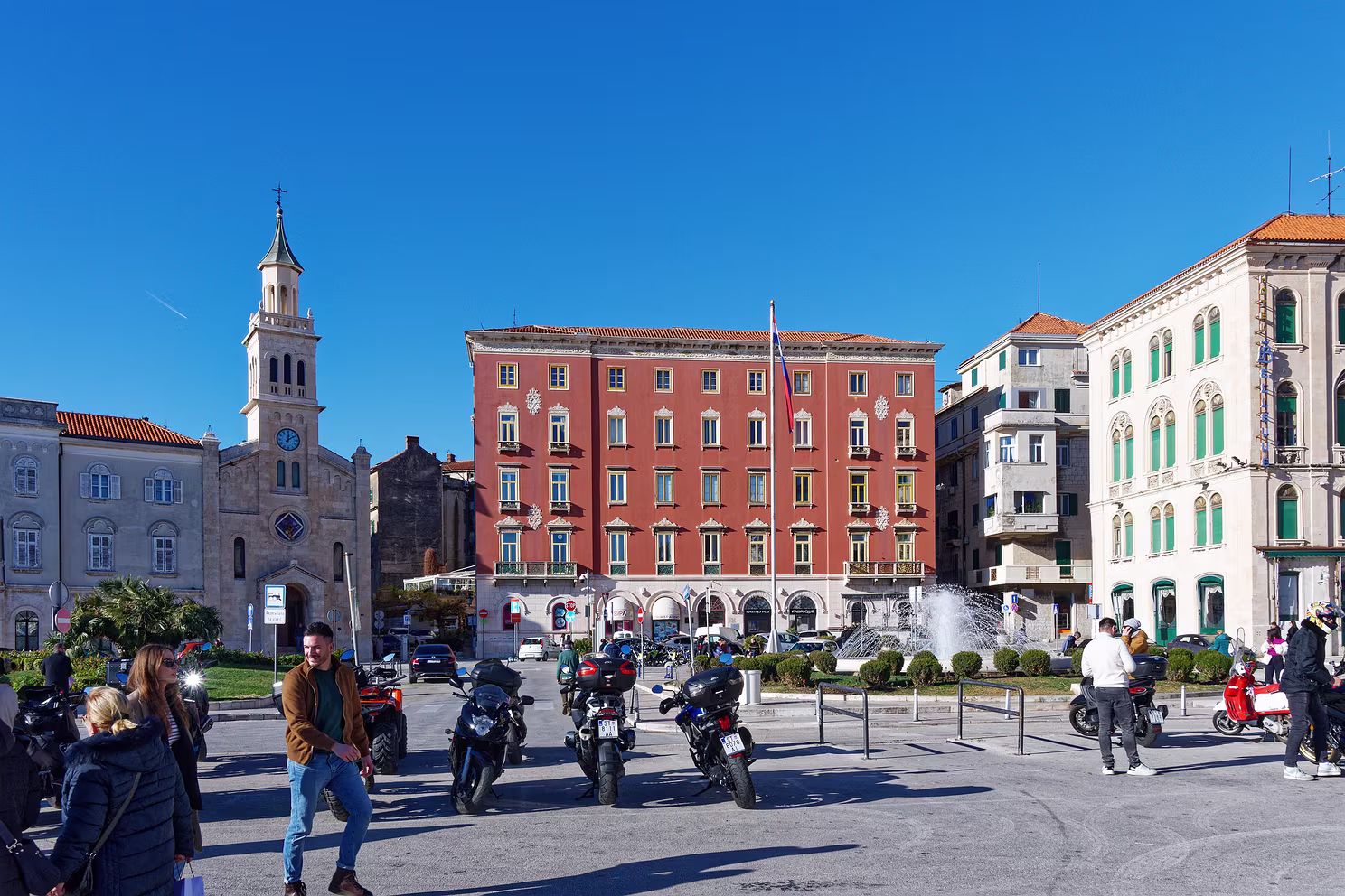 Split - Hafenpromenade