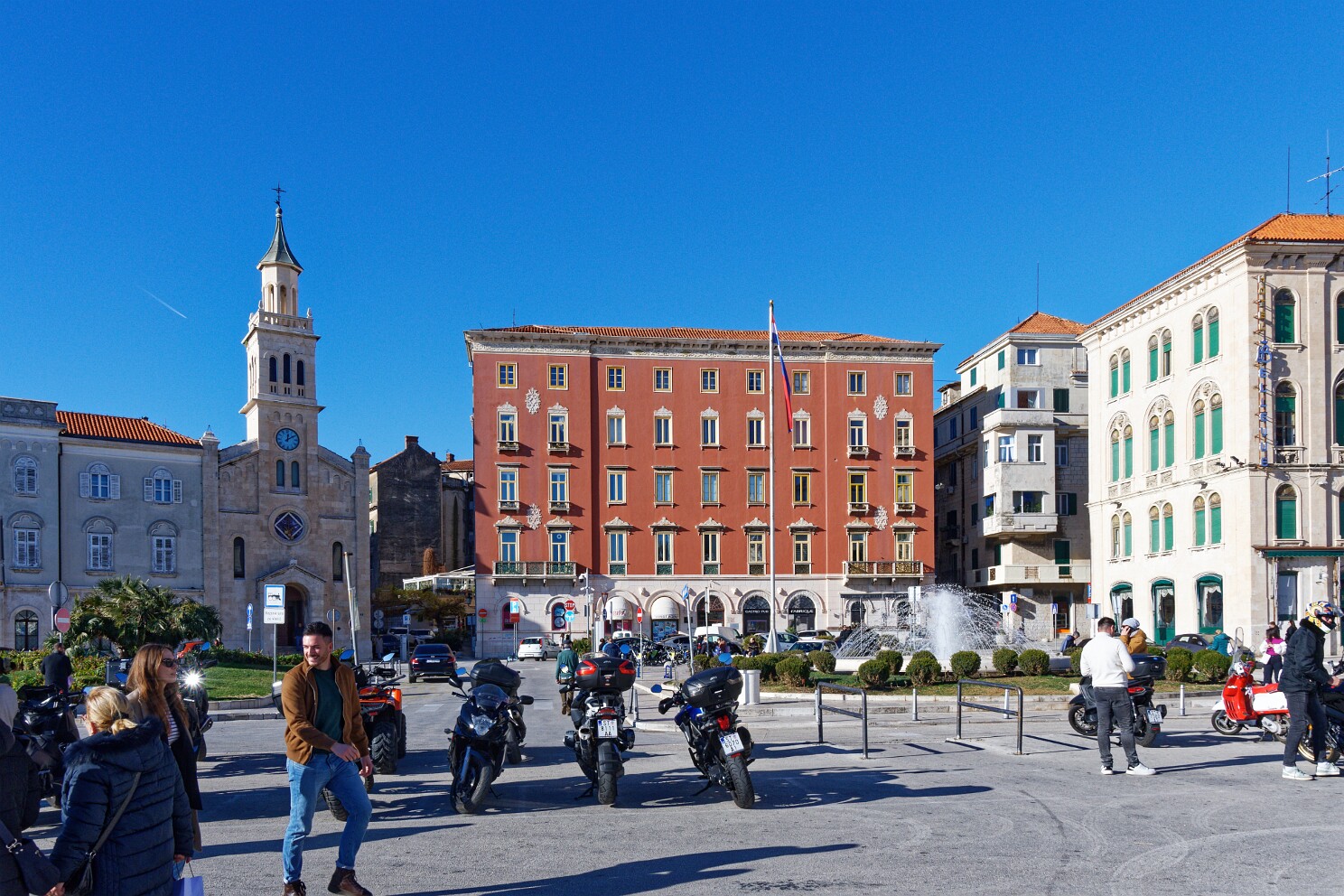 Split - Hafenpromenade