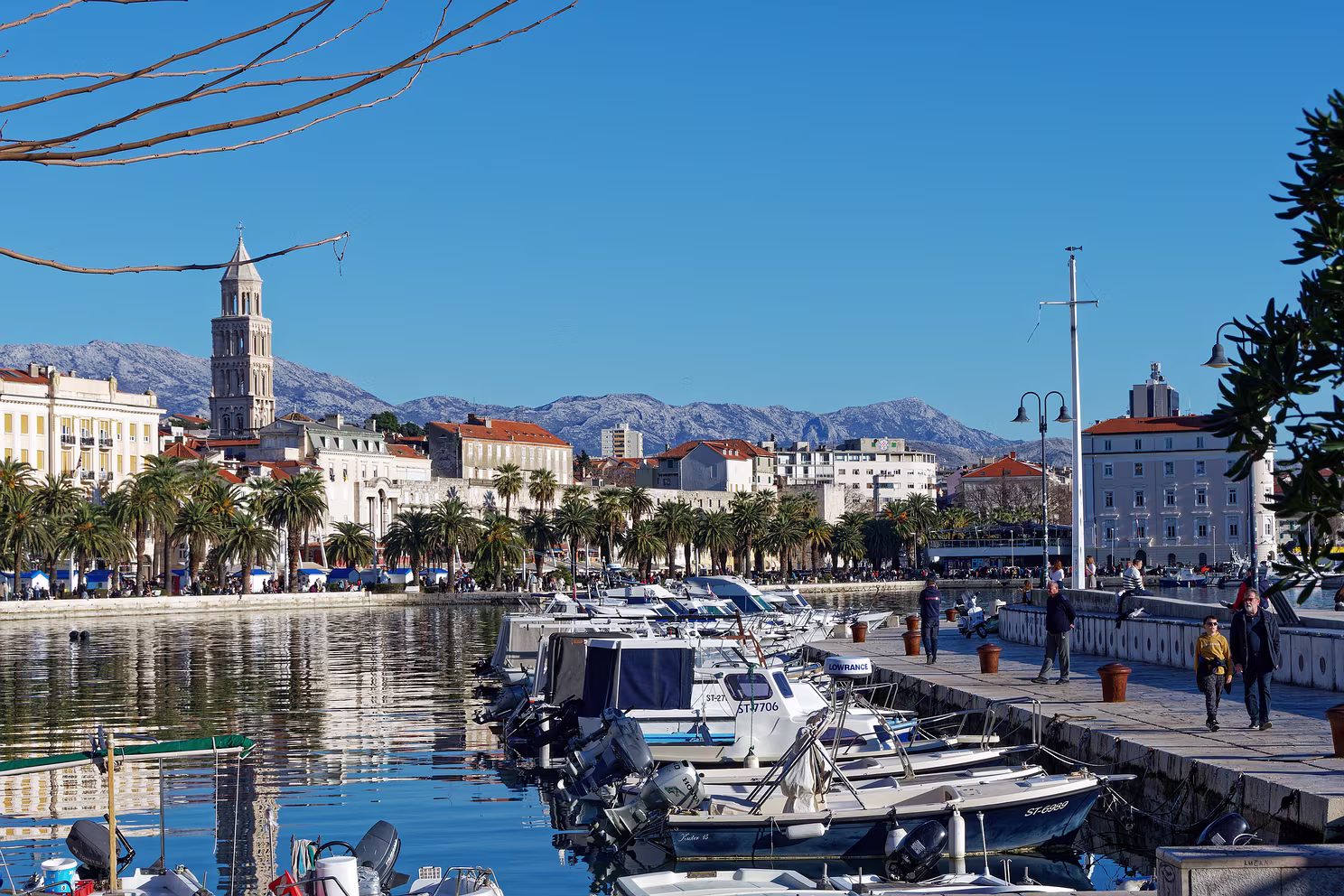 Split - Hafenpromenade