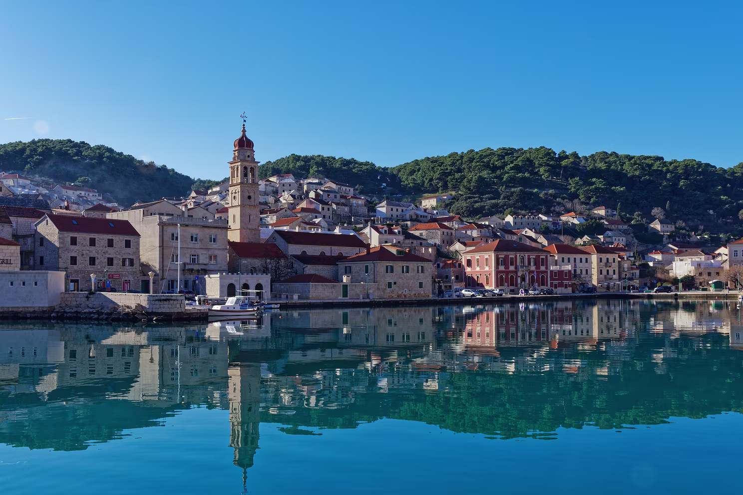 Pučišća auf der Insel Brač