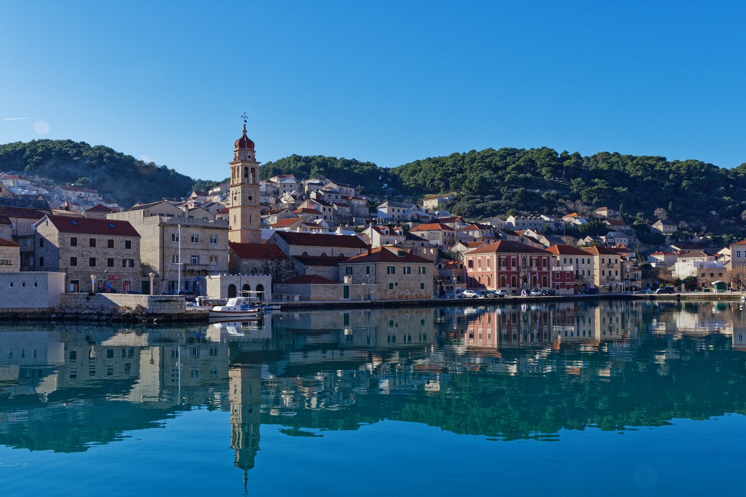 Pučišća auf der Insel Brač