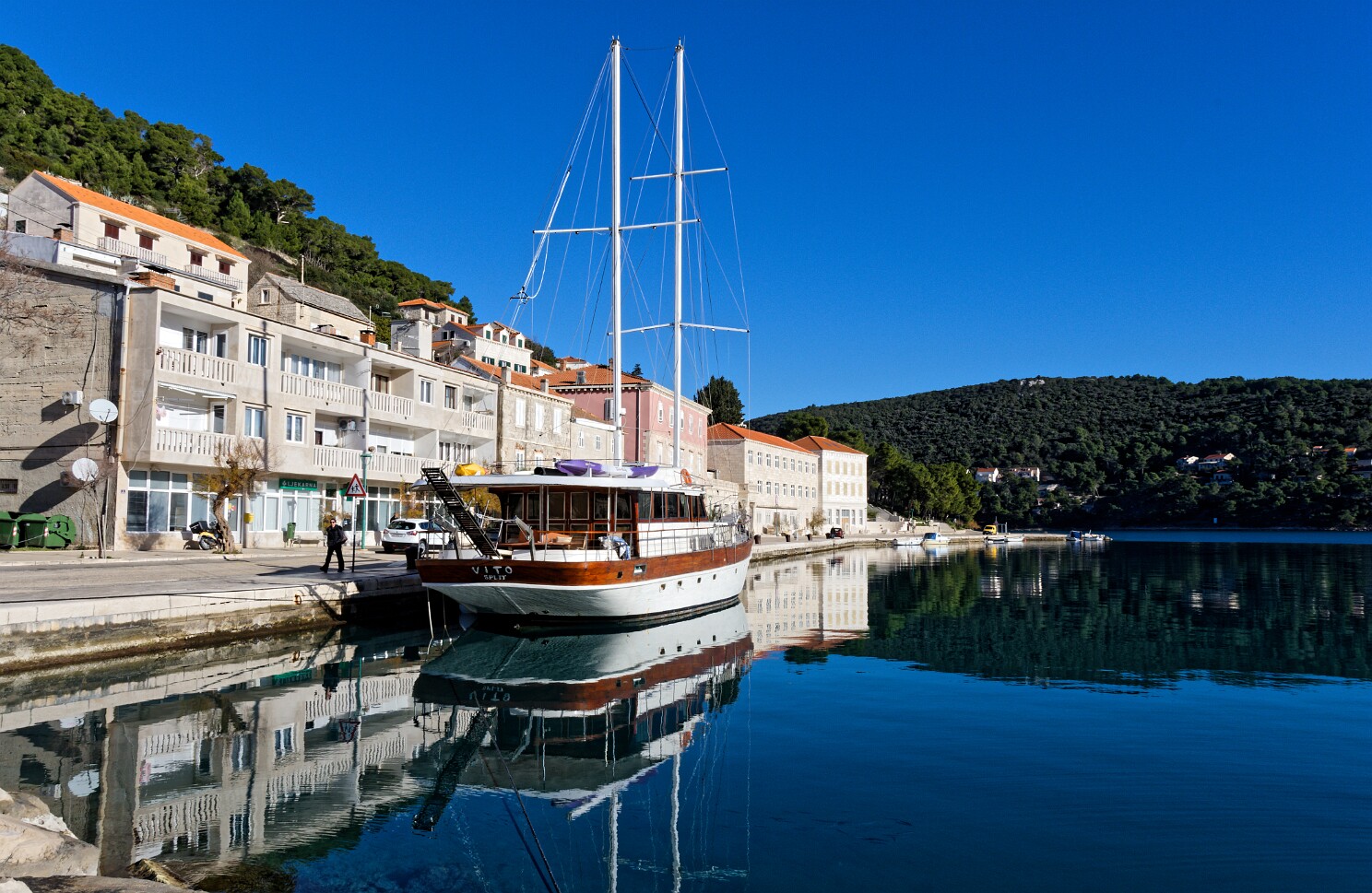 Pučišća auf der Insel Brač