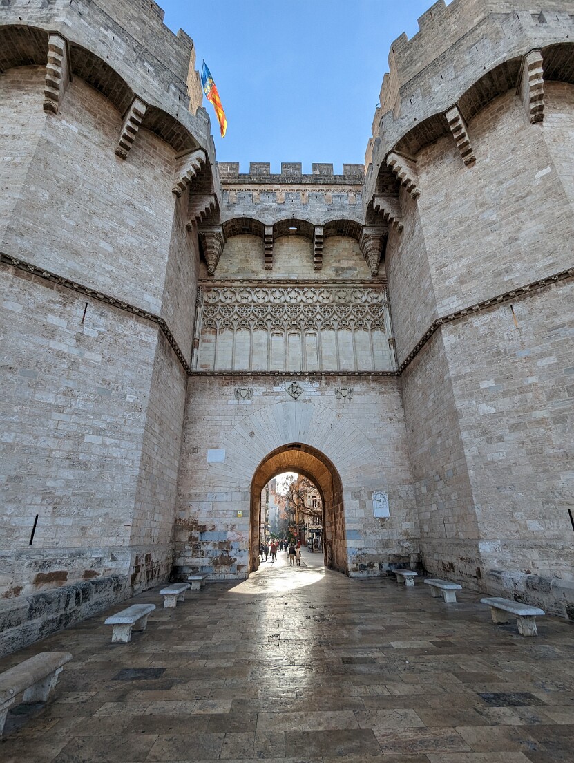 Stadttor Porta dels Serrans